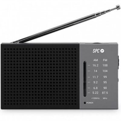 Radio fm spc jetty lite radio fm – am – control volumen – antena telescopica – in 3.5mm