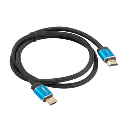 Cable hdmi lanberg m – m v2.0 premium certificate 1m negro