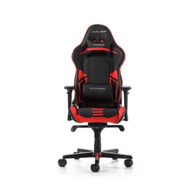 Silla gaming dxracer racing pro black – red incluye cojines cervical y lumbar – gc – r131 – nr – v2