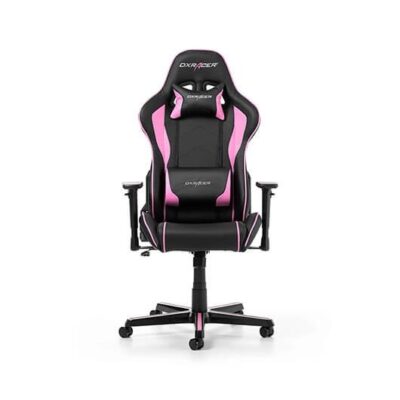 Silla gaming dxracer formula black – pink incluye cojines cervical y lumbar – gc – f08 – np – h3