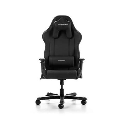 Silla gaming dxracer tank black incluye cojines cervical y lumbar – gc – t29 – n – s4