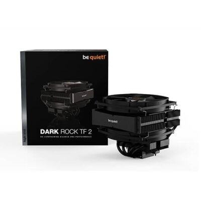 Ventilador disipador cpu be quiet dark rock tf 2 2xven 135mm – altura 134mm – multisocket – tdp 230w