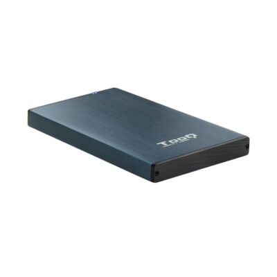 Caja externa tooq tqe – 2527pb 2.5 pulgadas 9 -5 mm sata usb 3.0 – 3.1 azul