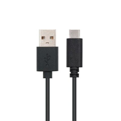 Cable usb tipo a 2.0 a usb tipo c 2.0 nanocable 2m negro macho – macho