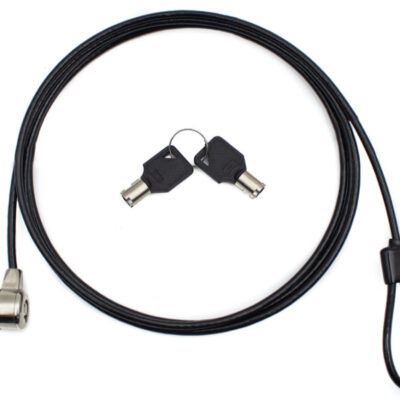 Cable seguridad para portatil nilox con llave 1.8m