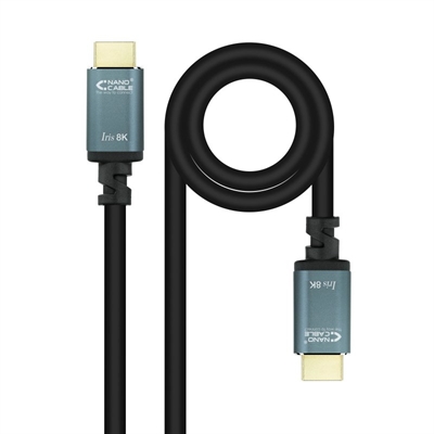 Cable hdmi 2.1 nanocable 8k 3m – macho – macho