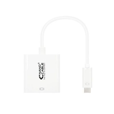 Conversor usb tipo c a hdmi nanocable 4k 15cm – macho – hembra
