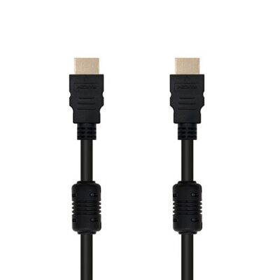 Cable hdmi alta velocidad nanocable 10m – macho – macho – negro