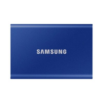 Disco duro ssd samsung 1tb pssd t7 nvme externo azul