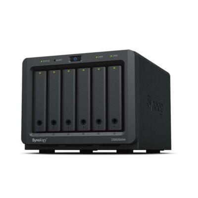 Servidor nas synology ds620slim 6bay 2.5 pulgadas 2.0ghz dc ext2x gbe 2 x usb 3.0
