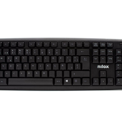 Teclado nilox usb negro