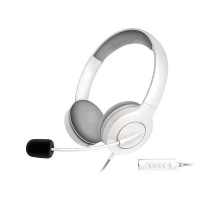 Auriculares micro energy sistem office 3 blanco supraural – 40mm – jack 3.5mm – antipop – 20hz – 32ohms