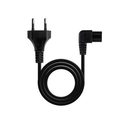 Cable alimentacion tipo philip nanocable 1.8m negro 1.8m – cee7 – 16 – m – c7 – acodado