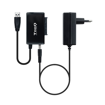 Adaptador usb 3.0 tooq para discos 2.5 pulgadas – 3.5 pulgadas