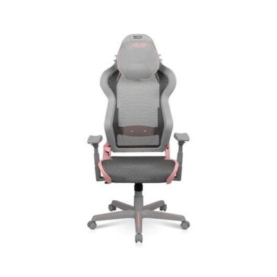 Silla gaming dxracer air pink – grey peso soportado 150kg – reposabrazos 4d – malla – air – r1s – gp.g – e1