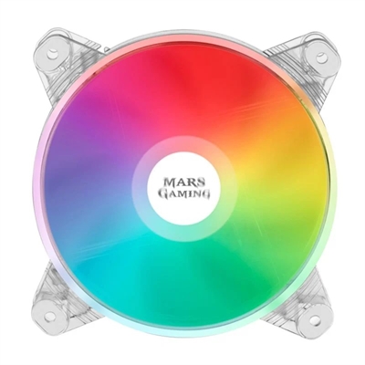 Ventilador caja mars gaming mfg chroma ultra silent 120mm rgb