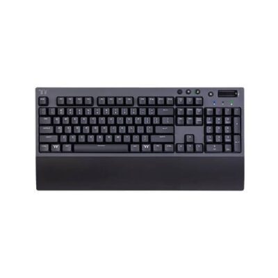 Teclado mecanico inalambrico thermaltake w1 gaming bluetooth – reposamuñecas – cherry red