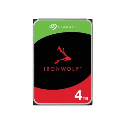 Disco duro interno hdd seagate ironwolf nas st4000vn006 4tb 3.5 pulgadas 5400rpm – 256mb – sata 6gb – s