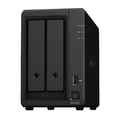 Grabador digital synology dva1622 nvr 4k ia