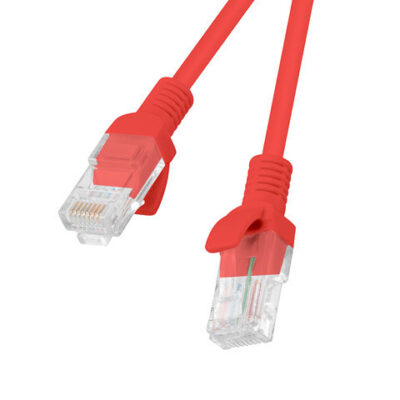 Cable red lanberg latiguillo cat.6 utp 10m rojo fluke passed