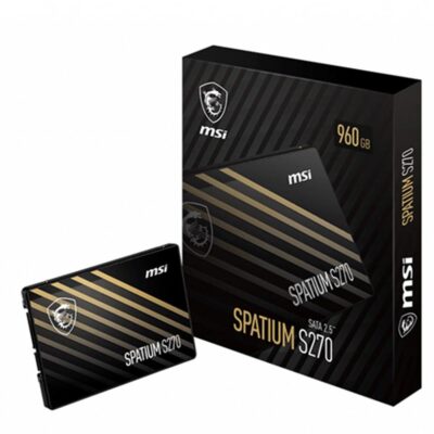 Disco duro interno solido ssd msi spatium s270 sata3 2.5 pulgadas 240gb