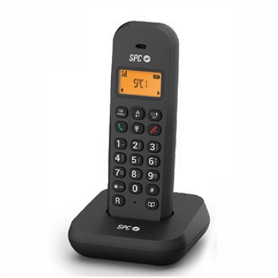 Telefono inalambrico spc dect keops negro – 50 contactos