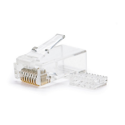 Conector rj45 categoria 6 utp nanocable 100 und.