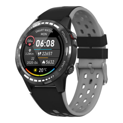 Reloj smartwatch leotec multisport gps advantage plus negro 1.3 pulgadas
