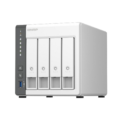 Servidor nas qnap ts – 433 – 4g nas 4xhdd – bay 1×2.5gbe+1xgbe
