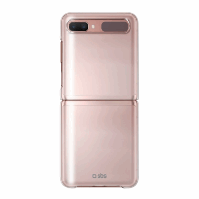 Funda sbs skinny para samsung z flip 5g transparente