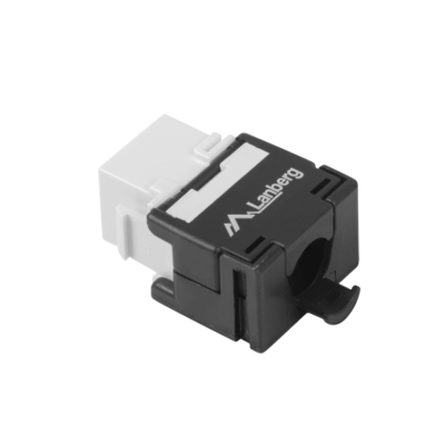 Conector keystone lanberg cat.6a utp rj45 180º toolless