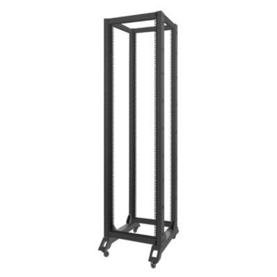 Armario lanberg open rack 42u 600×800 negro