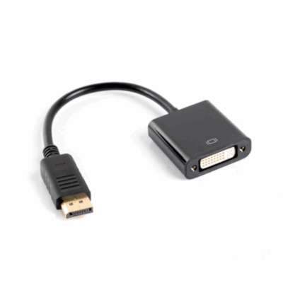 Adaptador lanberg dual link displayport (m) 1.2 a dvi – i(h)(24+5)