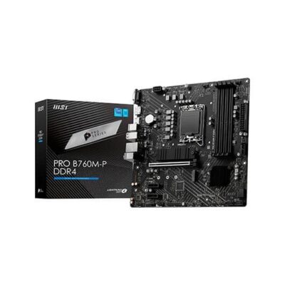 Placa base msi 1700 pro b760m – p ddr4