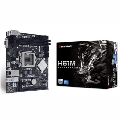 Placa base biostar h61mhv3 m – atx – 2x ddr3 – lga 1155