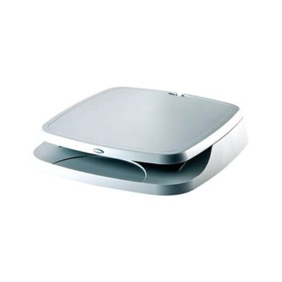 Soporte elevador monitor fellowes platino grafito – 11.43×38.10×41.91cm – 3 posiciones