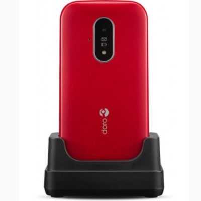 Telefono movil doro 6820 red – white – 2.8 pulgadas – 4g – rojo y blanco