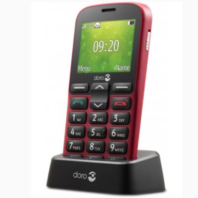 Telefono movil doro 1380 red – 0.3mpx – 2g – rojo