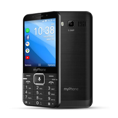 Telefono movil myphone up smart lte kaios black 3.2 pulgadas – 5mpx – 4g – negro