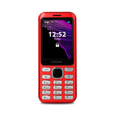 Telefono movil myphone maestro red 2.8 pulgadas – 2mpx – 2g – rojo