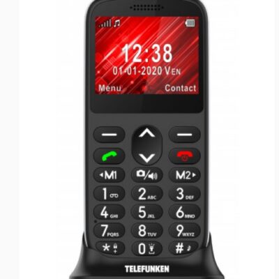 Telefono movil telefunken s420 senior phone – 2.31 pulgadas – negro