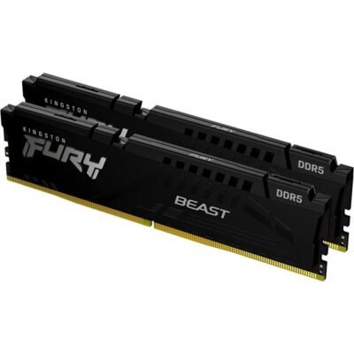 Memoria ram ddr5 16gb 2 x 8gb kingston – 6000 mhz – pc5 – 48000 – fury beast – cl36 – 1.25v – am5