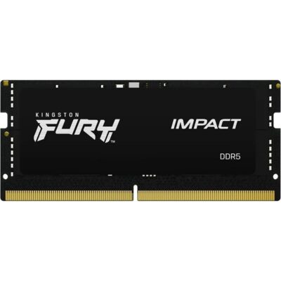 Memoria ram ddr5 16gb kingston – sodimm – 5600mhz – pc5 44800 – fury impact – cl40 – 1.1v