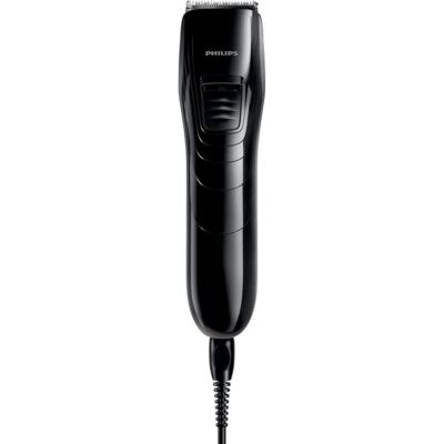 Cortapelos philips familiar negro 11 ajustes – lavable seco – puntas redondeadas