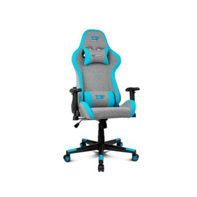 Silla gaming drift dr90 pro gris – azul