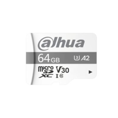 Tarjeta memoria micro sd dahua p100 64gb surveillance – clase 10 – uhs – i – u3