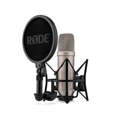 Microfono estudio rode nt1 5th gen silver usb – c – xlr – jfet – capsula 1 – side – plateado