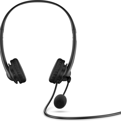 Auriculares hp wired usb – a stereo headset euro