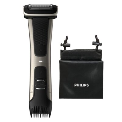 Cortapelos corporal philips bodygroom 7000 negro 5 posiciones – peine guia – 3 – 11mm – recorta – afeita – ducha