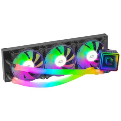 Kit de refrigeracion mars gaming ml – ultra360 negro 650w 3 x 120mm rgb